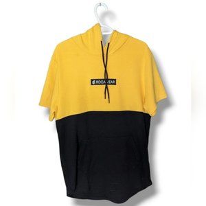 Shirt Sleeved Hoodie Yellow Rocawear